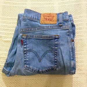 Levi’s 550 Blue Jeans Used Relaxed-Tapered Size 12M